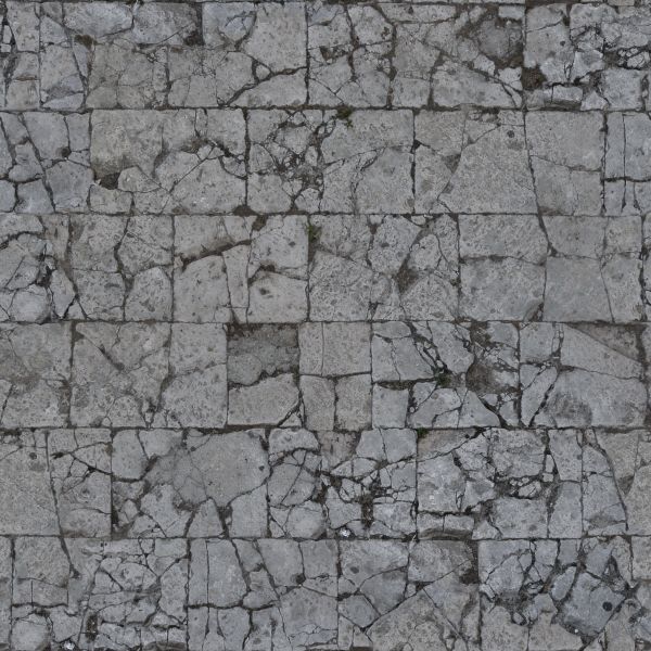 seamless damaged pavement texture 0096 - Texturelib