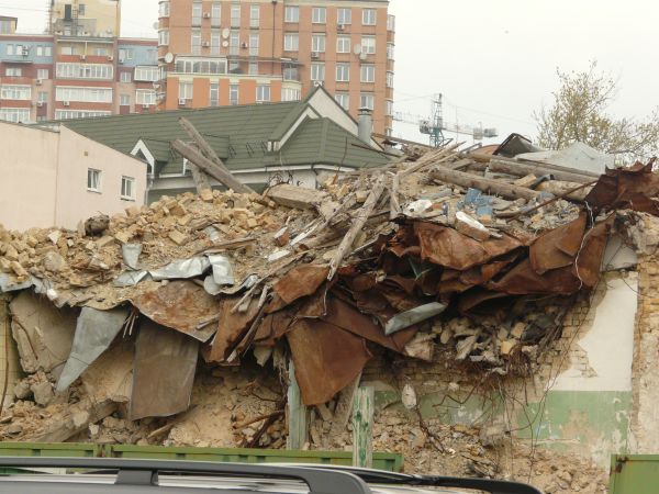 various debris and garbage  texture