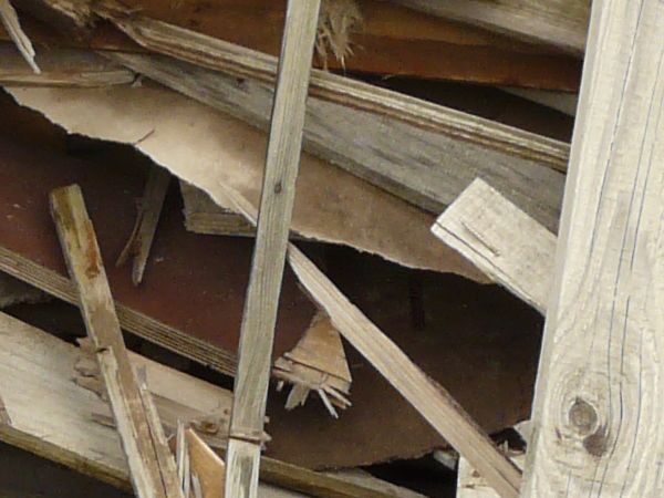 various debris and garbage  texture