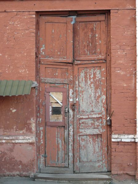 Worn Tall Door Texture 0002 Texturelib