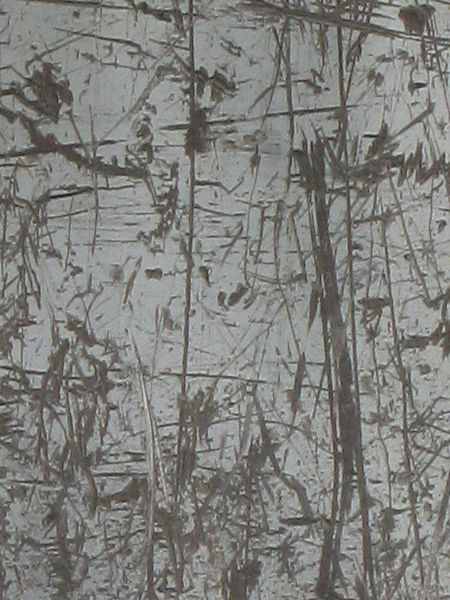 Old metal texture in grey tone with very scratched and dented surface.