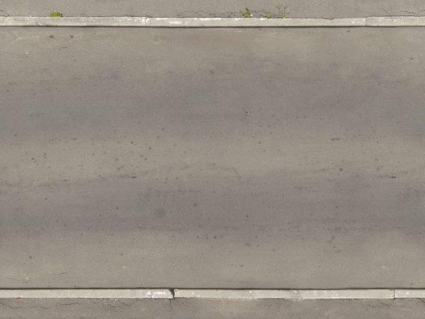 Seamless texture of asphalt road in light grey tone with smooth, clean surface.