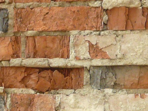 mixed damaged brick wall 0004 - Texturelib