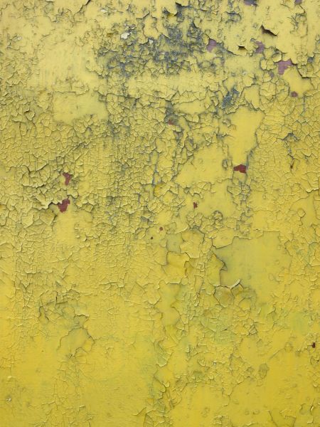 Yellow Rusted Surface Texture rusted yellow paint texture 0024 - Texturelib